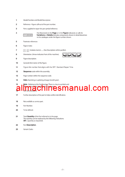 Case IH Farmall 75C Tier 4A Tractor Pdf Parts Manual (696070206) 696070266