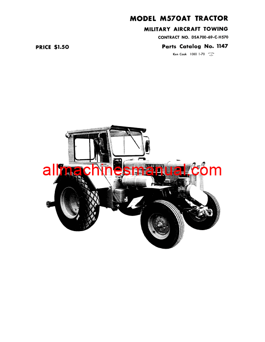 Download Case IH M570 AT Airforce Tractor Parts Manual 1147