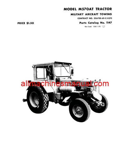 Download Case IH M570 AT Airforce Tractor Parts Manual 1147