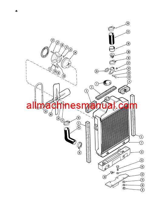 Download Case IH M570 AT Airforce Tractor Parts Manual 1147