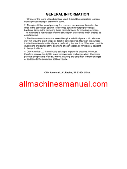 Download Case IH Magnum 235, 260, 290, 315, 340 Tier 4A Tractor Parts Manual 84312164