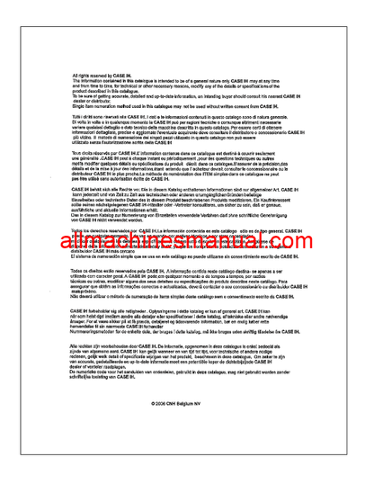 Download Case IH Maxxum 125 Multicontroller Tier 4B Tractor Parts Manual 696049271