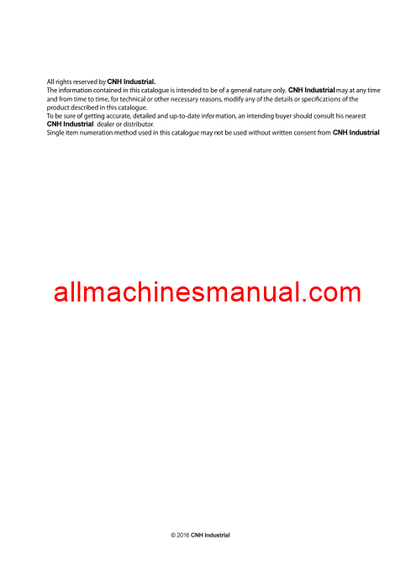 Download Case IH Maxxum 140 EP Efficient Power Multicontroller Tier 4 Tractor Parts Manual 696039530PC