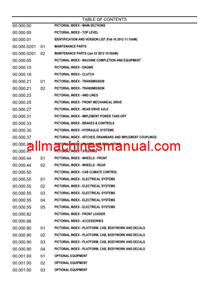 Download Case IH Maxxum 140 EP Efficient Power Multicontroller Tier 4 Tractor Parts Manual 696039530PC