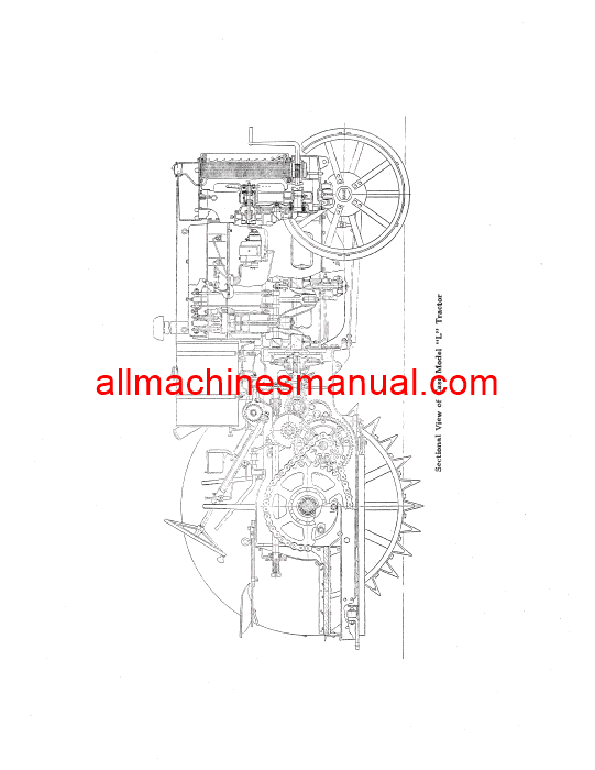 Download Case IH Model L Tractor Parts Manual B172