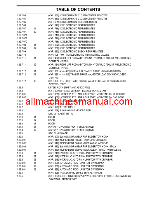 Download Case IH Puma 165, 180, 195, 210 Tractor Parts Manual 87635891