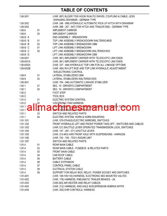 Download Case IH Puma 165, 180, 195, 210 Tractor Parts Manual 87635891