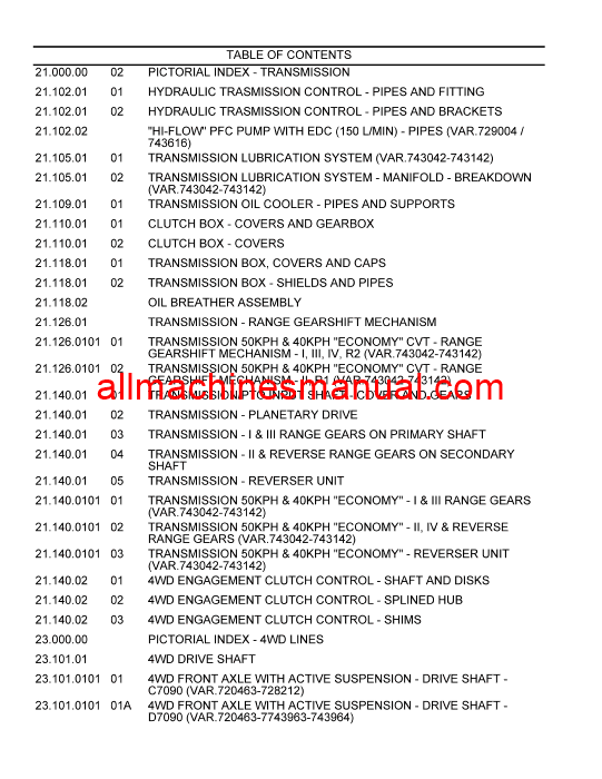 Download Case IH Puma 215 CVT Tractor Parts Manual 47860457