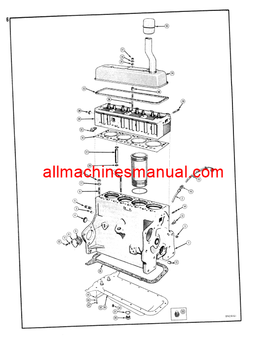 Download Case IH W3 Industrial Diesel & Gasoline Tractor Parts Manual A1040