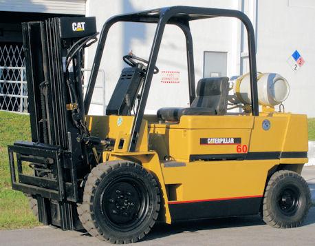 Caterpillar VC60D Forklift Pdf Parts Manual