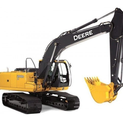 Download - John Deere 200D and 200DLC Excavator Diagnostic, Operation and Test Service Manual TM10076