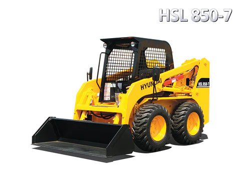 Hyundai Hsl850-7 Skid Steer Loader Pdf Parts Manual