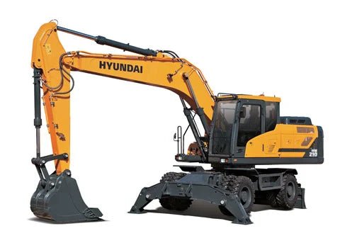 Hyundai Hw210 Wheel Excavator Pdf Parts Manual