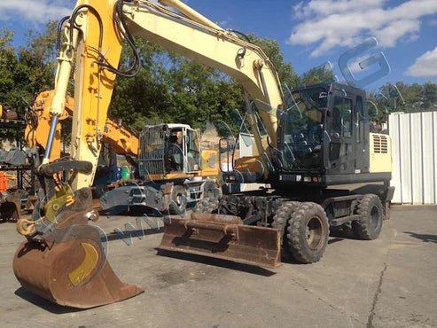 Hyundai R140w-7 Wheel Excavator Pdf Parts Manual