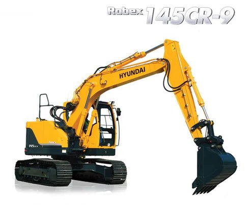 Hyundai R145cr-9 Crawler Excavator Pdf Parts Manual