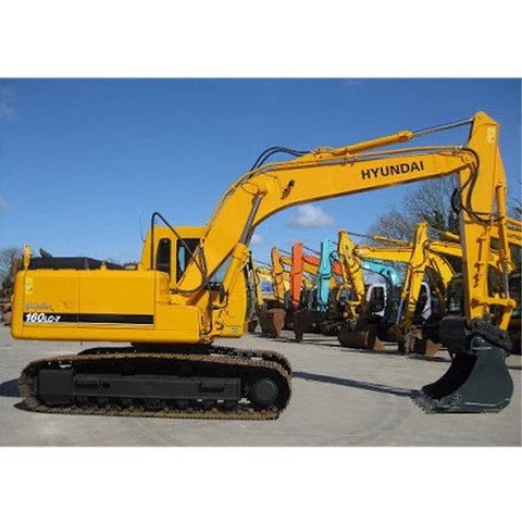 Hyundai R160LC-7 Crawler Excavator Pdf Parts Manual