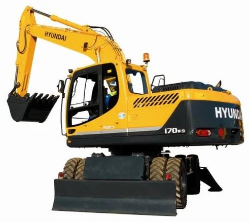 Hyundai R170w-9 Wheel Excavator Pdf Parts Manual