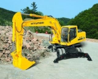 Hyundai R200W-3 Wheel Excavator Pdf Parts Manual