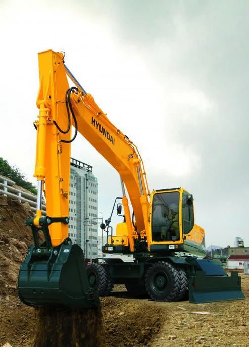 Hyundai R210W-9A Wheel Excavator Pdf Parts Manual