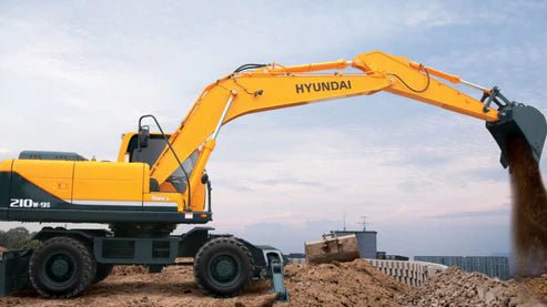 Hyundai R210W9AMH Wheel Excavator Pdf Parts Manual