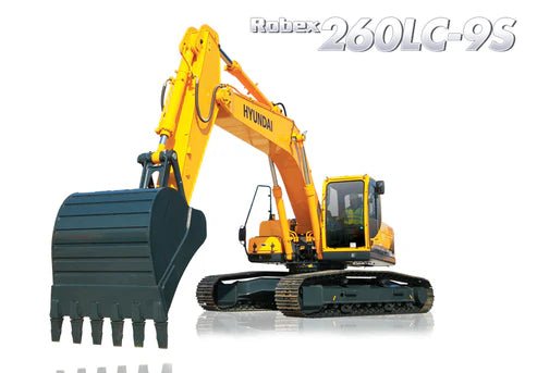 Hyundai R260lc-9s Crawler Excavator Pdf Parts Manual