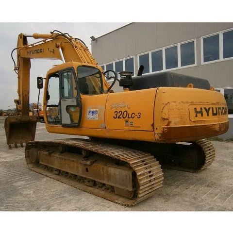 Hyundai R320LC-3 Crawler Excavator Pdf Parts Manual