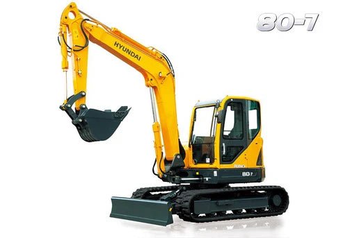 Hyundai R80-7 (India) Crawler Excavator Pdf Parts Manual