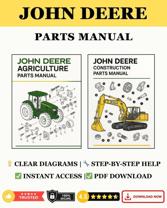 John Deere 80 Excavator Operator Manual (OMT185687)