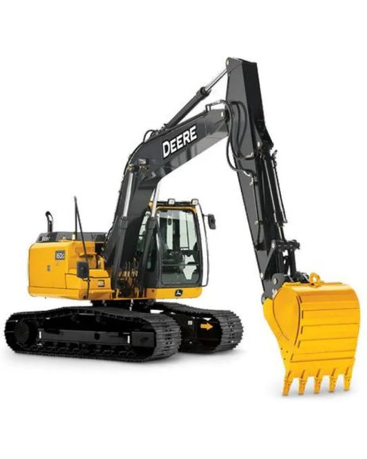 John Deere 160GLC (SN. from E055001) Crawler Excavators Operation and Test Manual (TM12342)