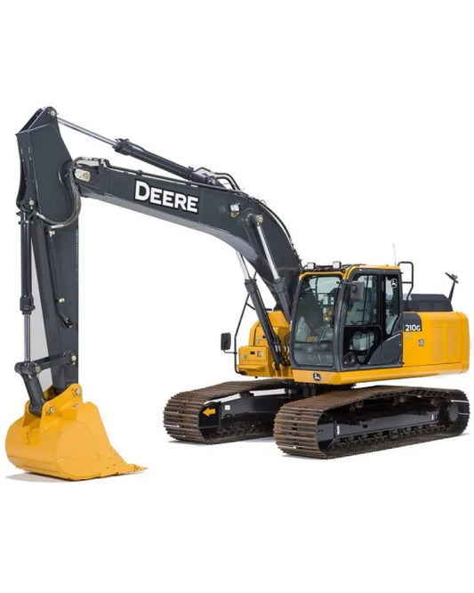 John Deere 210G and 210GLC Crawler Excavators (SN. from E520001) Service Repair Manual (TM12333)