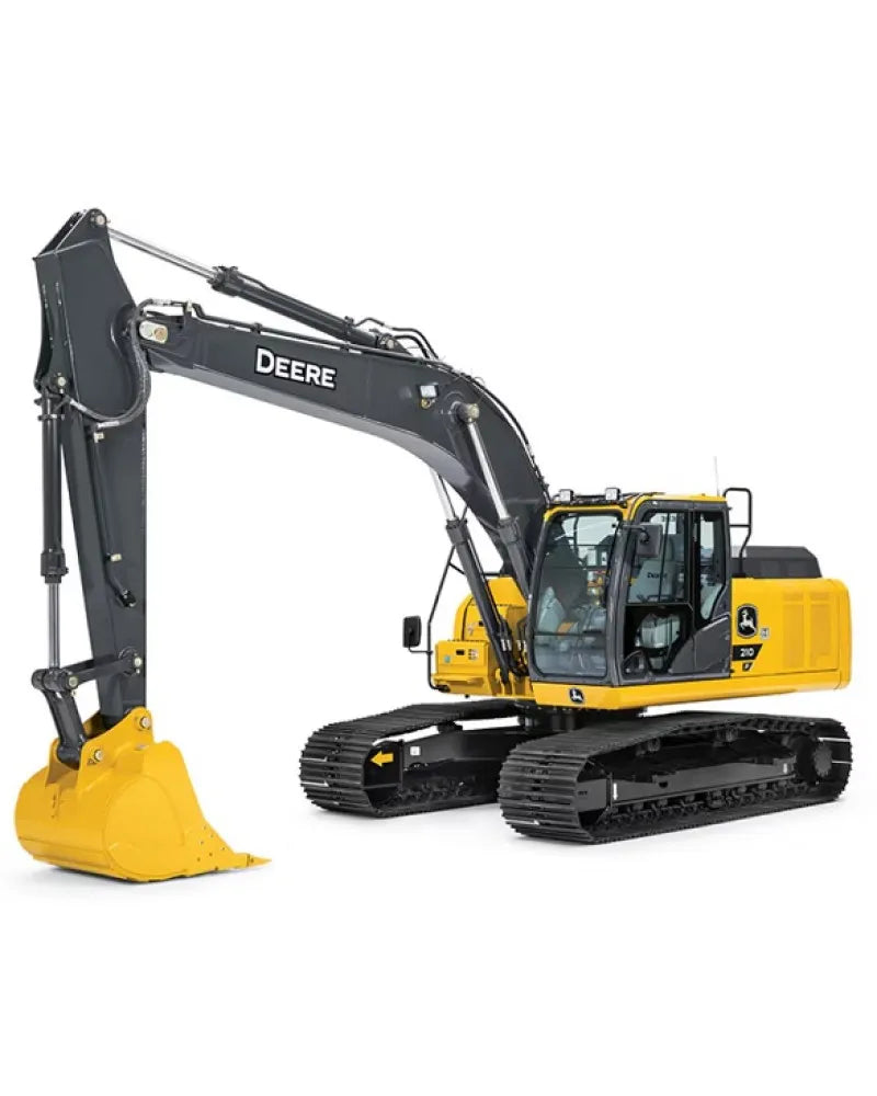 John Deere 210 P-Tier (SN. from F_00001) Crawler Excavators Operation and Test Manual (TM14647X019)