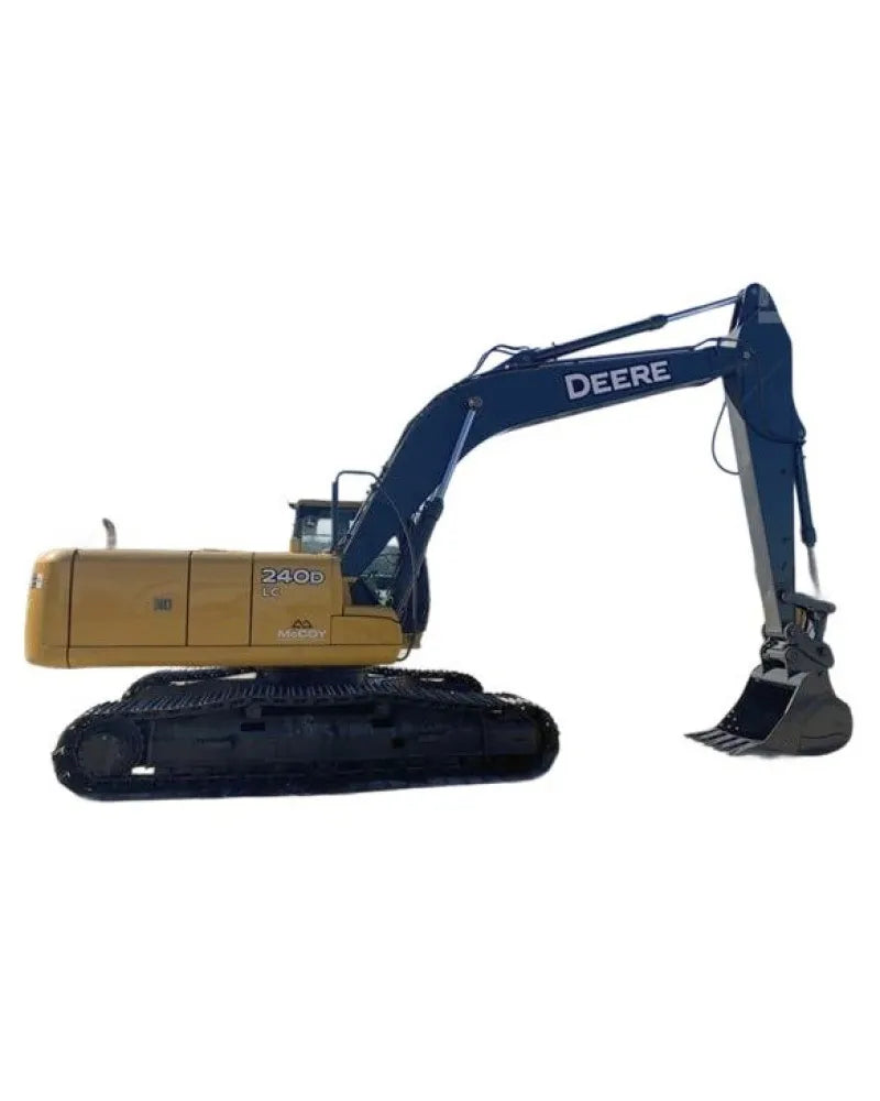 John Deere 240D LC and 270D LC Crawler Service Excavators Repair Manual (TM2323)