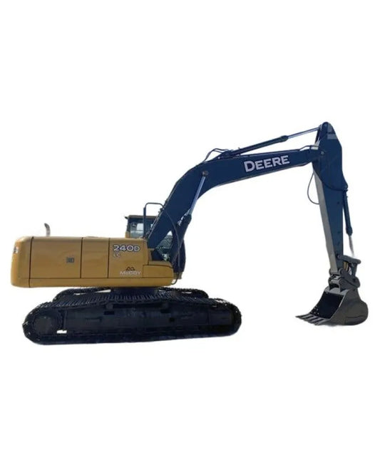 John Deere 240D LC and 270D LC Crawler Service Excavators Repair Manual (TM2323)