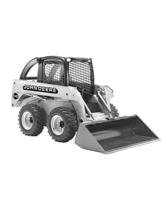 John Deere 240 and 250 Skid Steer Loader Service Technical Manual (TM1747)