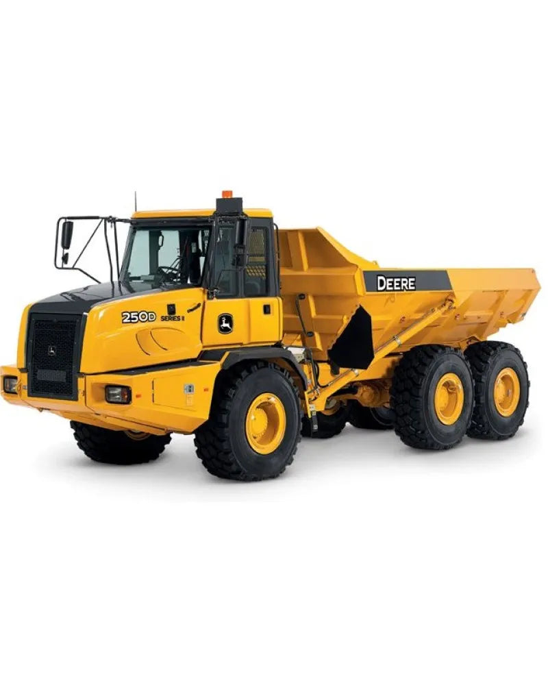 John Deere 250D and 300D Series II Articulated Dump Truck (SN. from E642001) Operation and Test Manual (TM12402)