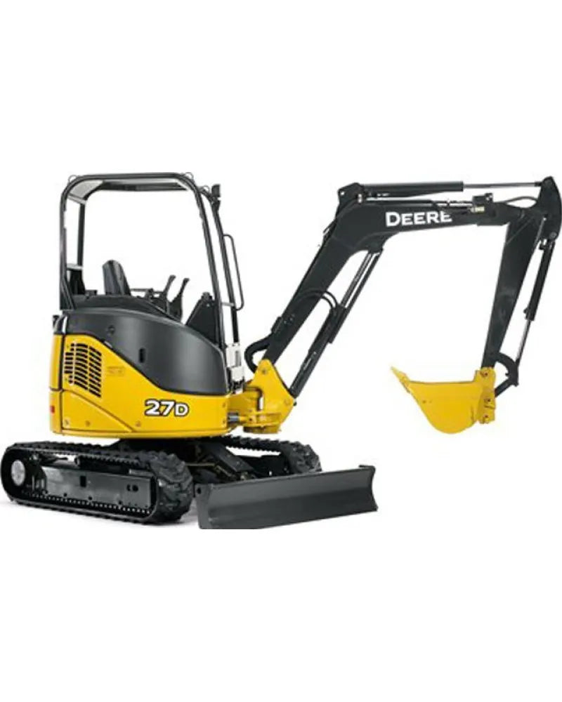 John Deere 27D Compact Excavators Service Repair Manual (TM2356)