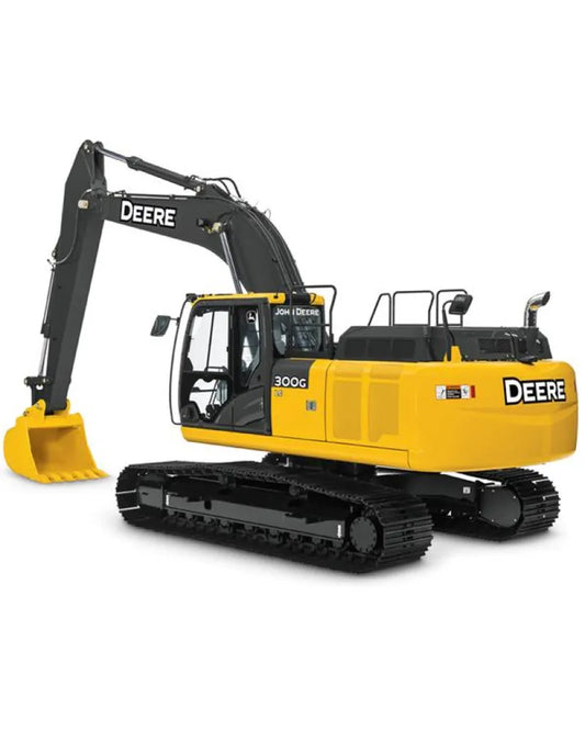 John Deere 300GLC (SN. from F710002) Crawler Excavators Operation and Test Manual (TM13263X19)