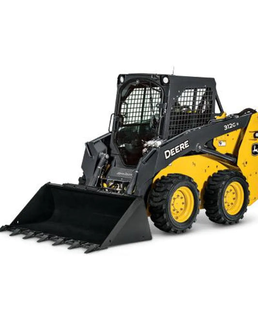 John Deere 312GR and 314G Skid Steer Loader (SN. from J288093) Operation and Test Manual (TM13847X19)