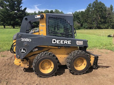 John Deere 318D and 320D Skid Steer Loader Pdf Operation and Test Manual TM11406