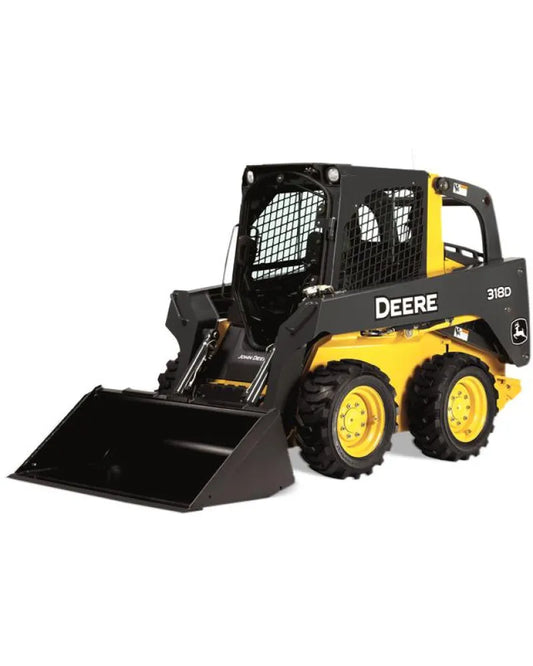 John Deere 318D and 320D Skid Steer Loader with Manual Controls Operation and Test Manual (TM11398)