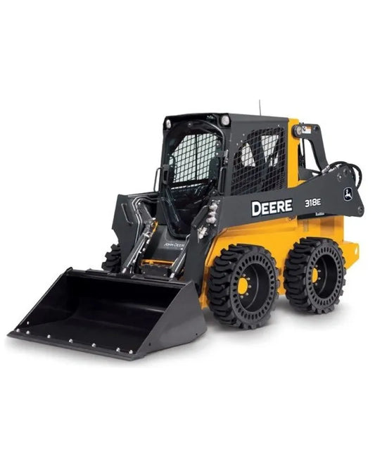 John Deere 318E, 320E and 324E Skid Steer Loader with Manual Control (SN. from G253889) Operation and Test Manual (TM13084X19)