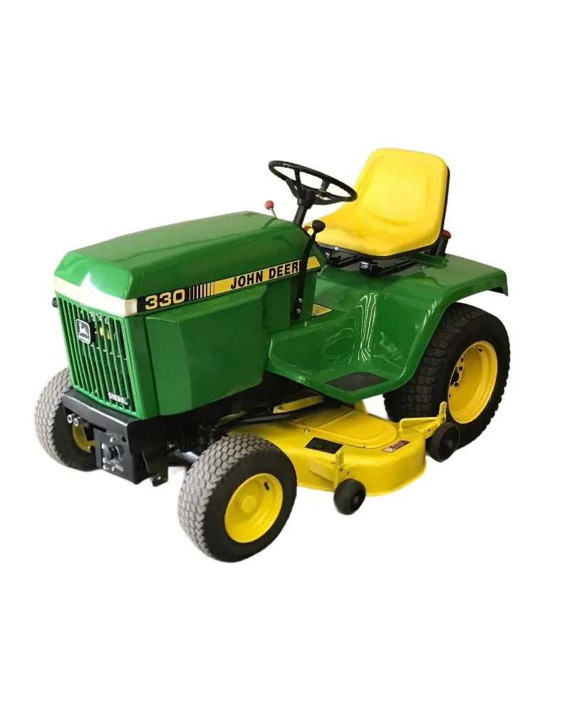 John Deere 322, 330, 332 and 430 Lawn and Garden Tractor Service Technical Manual (TM1591)