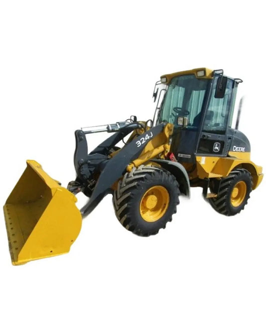 John Deere 324J Compact 4WD Loader Operation and Test Manual (TM12585)