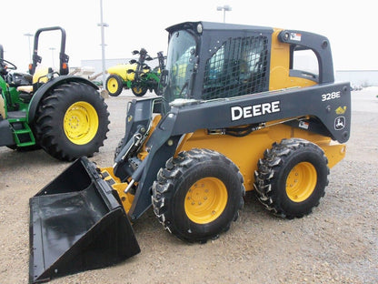 John Deere 328E, 329E, 332E, 333E Skid Steer and Compact Track Loader Pdf Service Repair Technical Manual TM12808