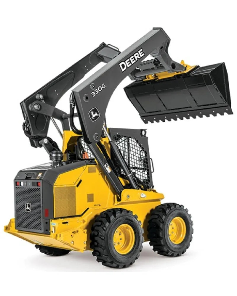 John Deere 330G and 332G Skid Steer Loader (SN: E314413-387237) Service Repair Manual (TM14067X19)