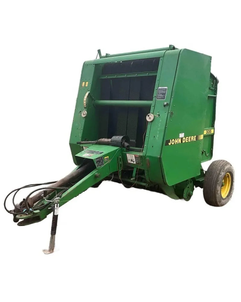 John Deere 335, 375, 385, 435 and 535 Round Baler Service Technical Manual (TM1472)