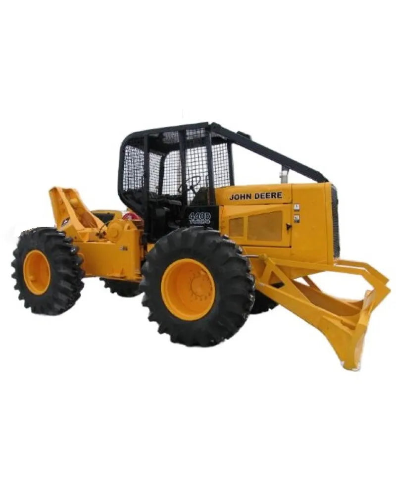 Operation and Test Manual - John Deere 340D, 440D Skidder and 448D Grapple Skidder (TM1436)
