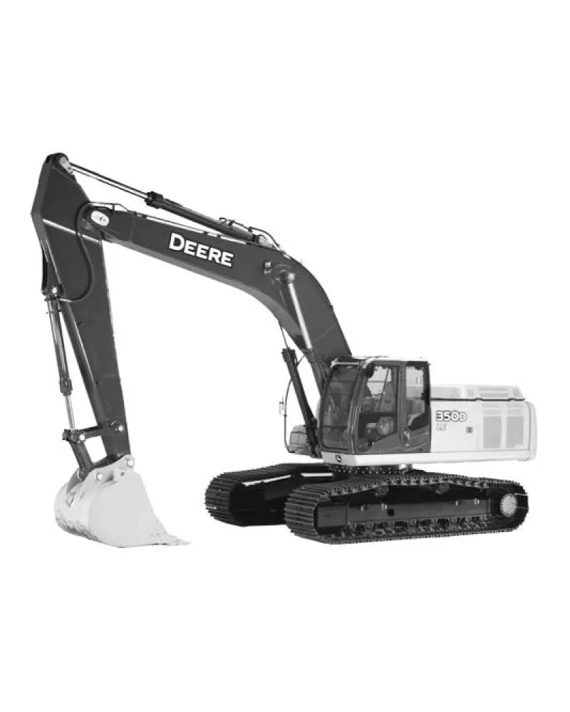 John Deere 350D LC Crawler Excavators Service Repair Manual (TM2360)