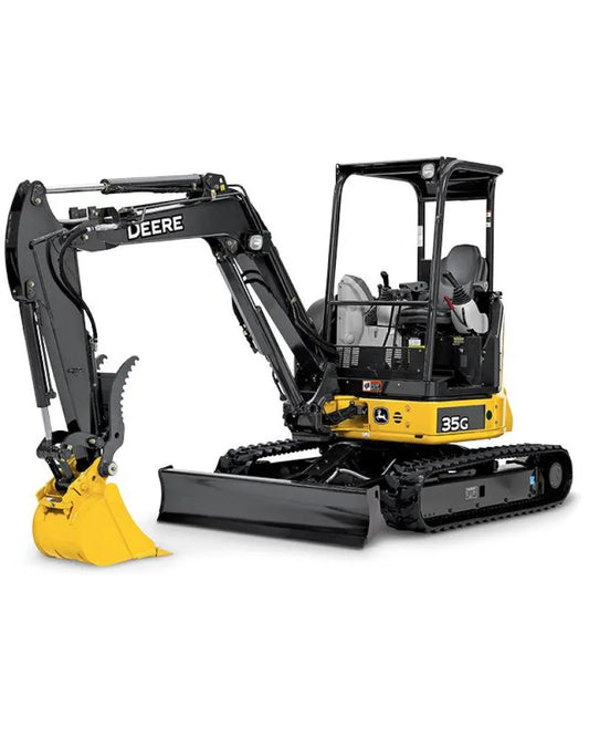John Deere 35G (SN. from K270001) Compact Excavators Service Repair Manual (TM12894)
