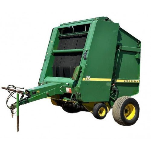 John Deere 430 and 530 Round Balers Service Technical Manual (TM1276)